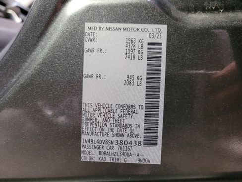 Used 2025 Nissan Altima 2.5 SV FWD image 33