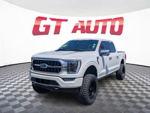 Used 2021 Ford F150 Platinum w/ FX4 Off-Road Package AWD/4WD image 2
