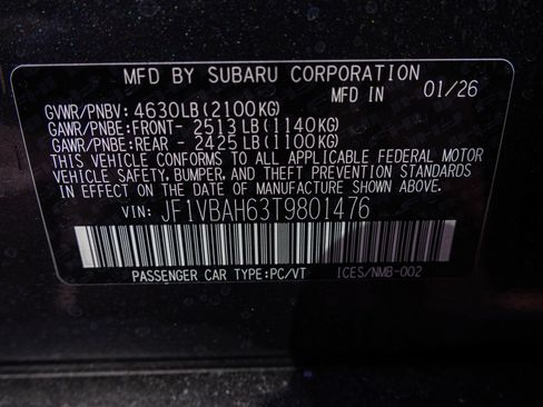 New 2026 Subaru WRX Premium image 42