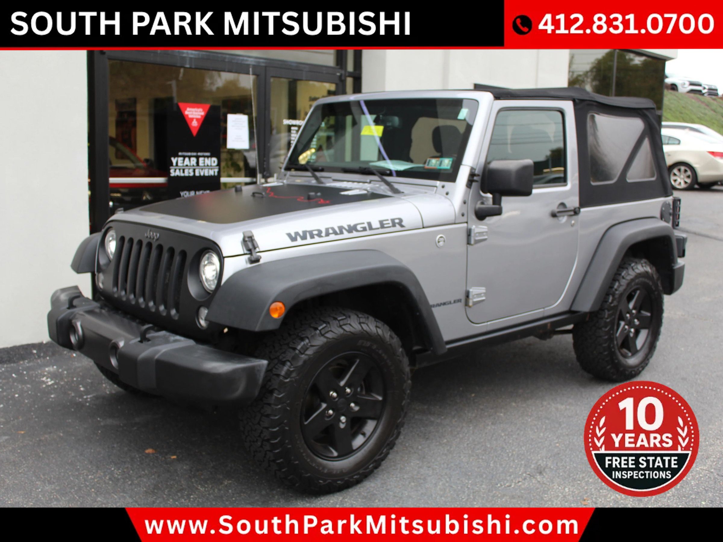 Used 2017 Jeep Wrangler Sport AWD/4WD image 2