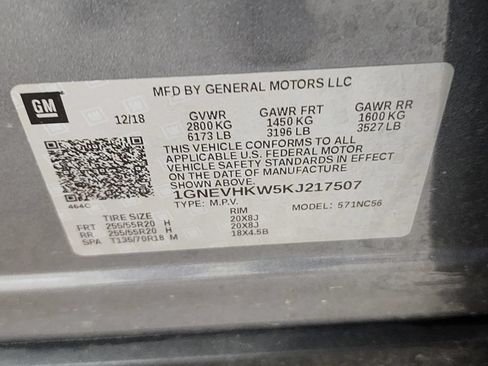 Used 2019 Chevrolet Traverse LT w/ LT Premium Package AWD/4WD image 48