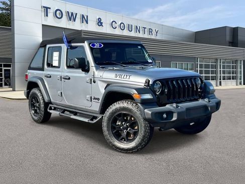 Used 2020 Jeep Wrangler Unlimited Sport AWD/4WD image 1