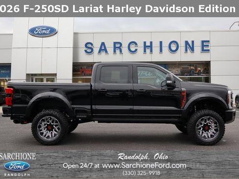 New 2026 Ford F250 Lariat w/ Black Appearance Package image 1