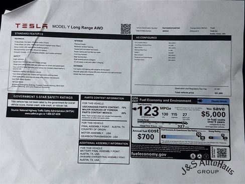 Used 2026 Tesla Model Y Long Range image 41