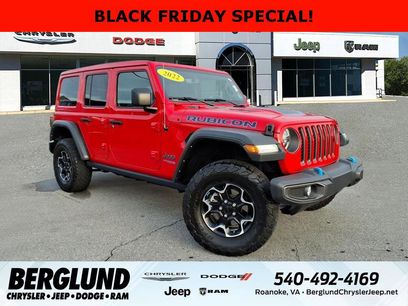 Used 2022 Jeep Wrangler Unlimited Rubicon 4xe w/ Cold Weather Group