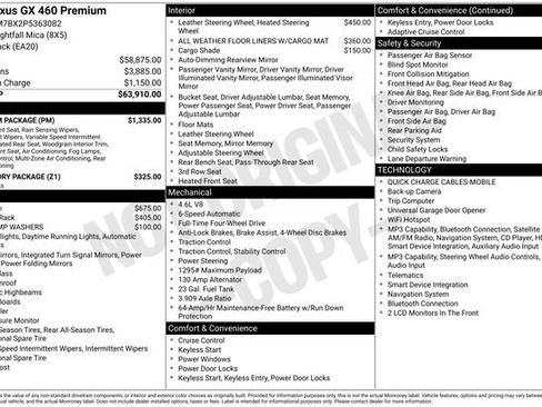 Used 2023 Lexus GX 460 Premium w/ Premium Package AWD/4WD image 10