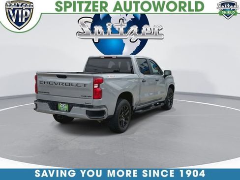 Used 2024 Chevrolet Silverado 1500 Custom w/ Turbomax Blackout Package AWD/4WD image 9