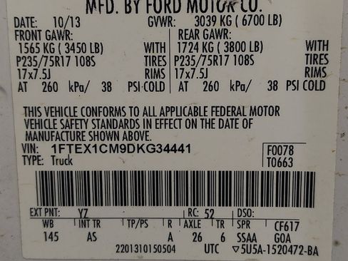 Used 2013 Ford F150 XL w/ PWR Equipment Group RWD image 33