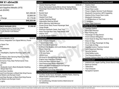 Used 2025 BMW X1 xDrive28i image 43