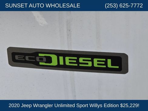 Used 2020 Jeep Wrangler Unlimited Sport AWD/4WD image 27