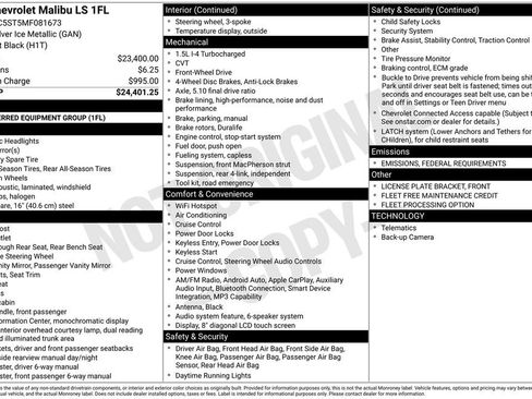 Used 2021 Chevrolet Malibu LS image 24