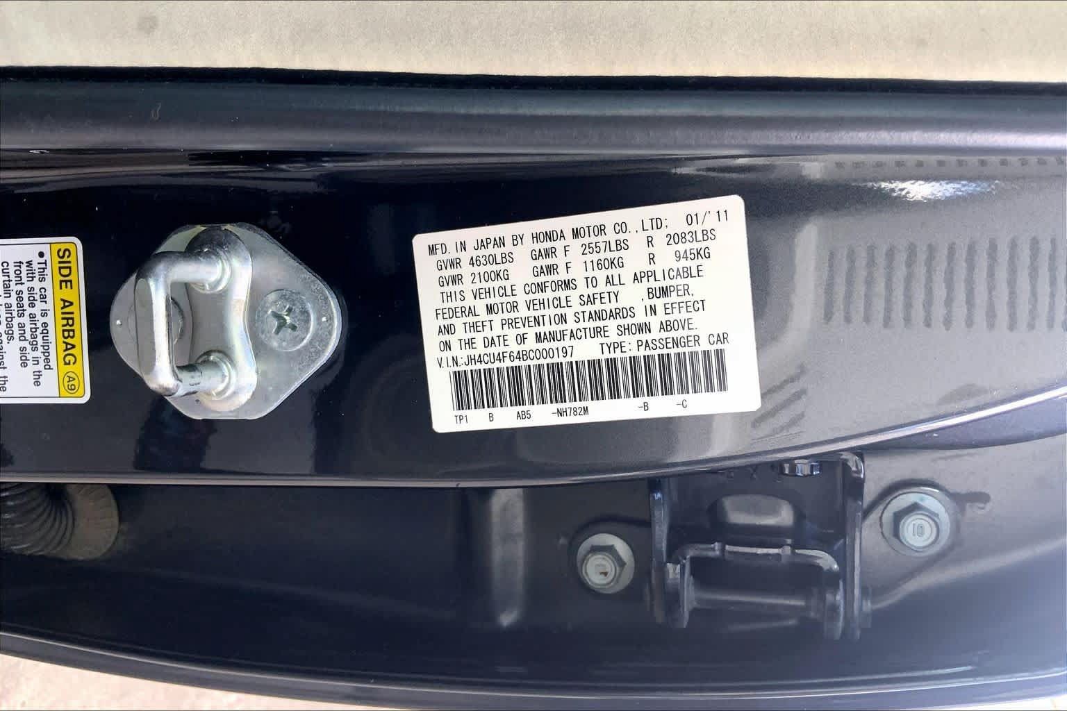 Used 2011 Acura TSX V6 Sedan FWD image 35