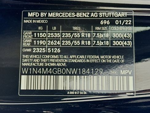 Certified 2022 Mercedes-Benz GLB 250 GLB 250 image 25