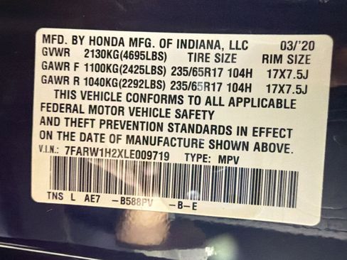 Used 2020 Honda CR-V LX image 18