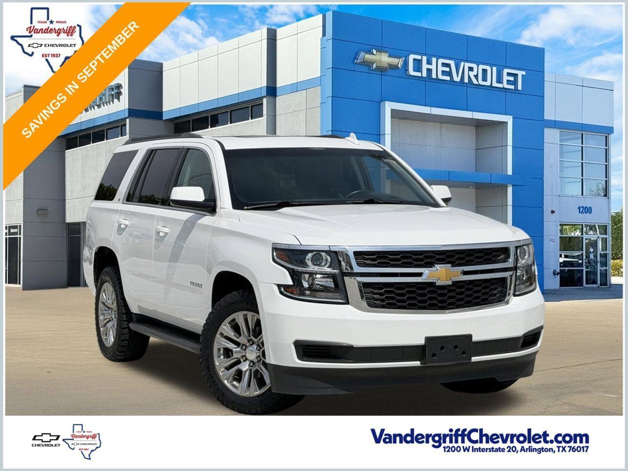 Used 2020 Chevrolet Tahoe LT AWD/4WD image 1