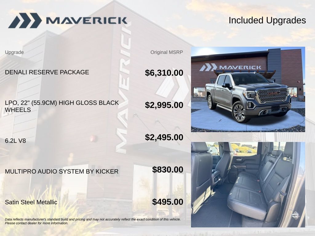 Used 2022 GMC Sierra 1500 Denali w/ Denali Reserve Package AWD/4WD image 6