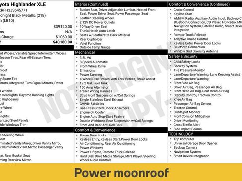 Used 2018 Toyota Highlander XLE image 5