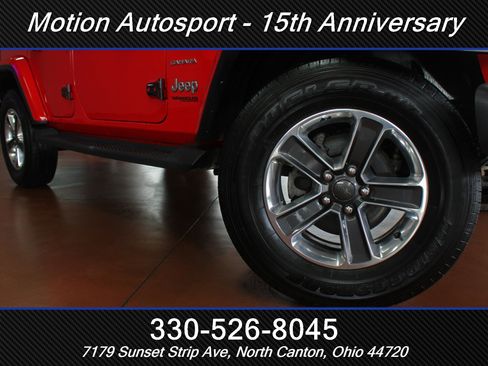 Used 2021 Jeep Wrangler Unlimited Sahara w/ Uconnect 4C Nav & Sound Group image 54