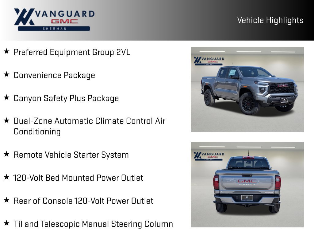 New 2026 GMC Canyon Elevation w/ Convenience Package RWD image 10