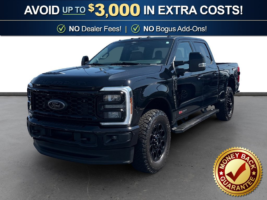 Certified 2025 Ford F350 Lariat w/ Black Appearance Package AWD/4WD 360° Tour