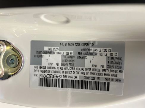 New 2025 MAZDA MX-5 Miata Club image 34