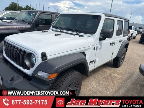 Used 2025 Jeep Wrangler Unlimited Sport AWD/4WD image 1