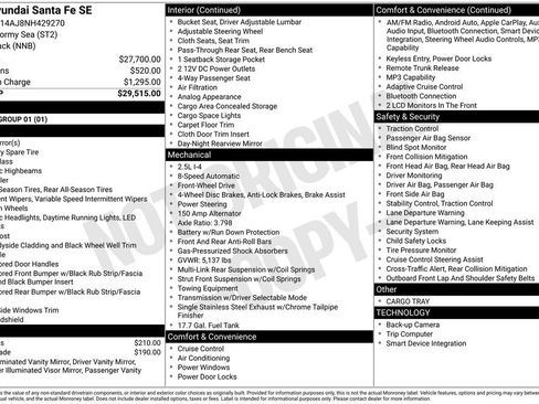 Certified 2022 Hyundai Santa Fe SE image 28