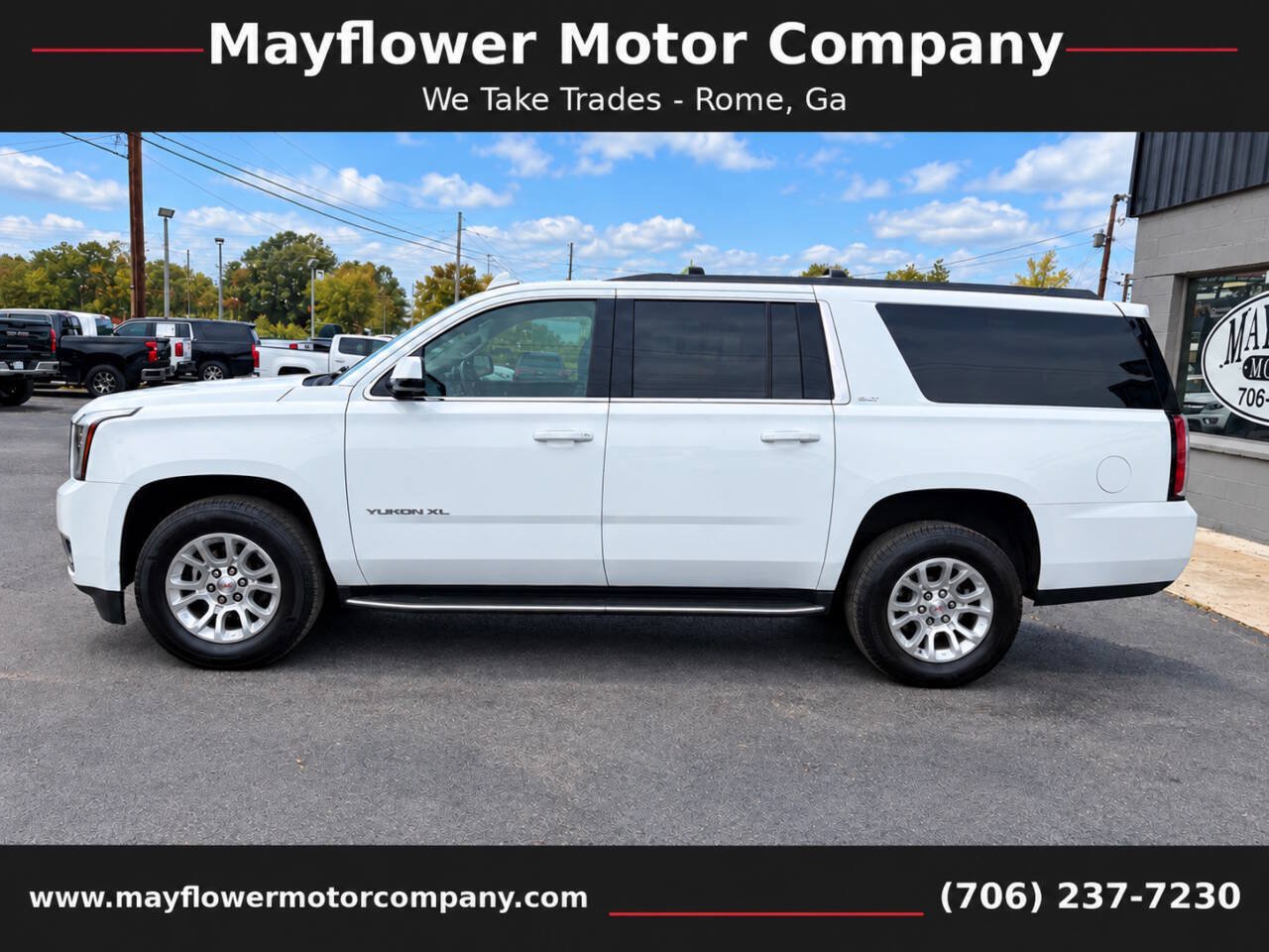 Used 2020 GMC Yukon XL SLT w/ HD Trailering Package RWD image 2
