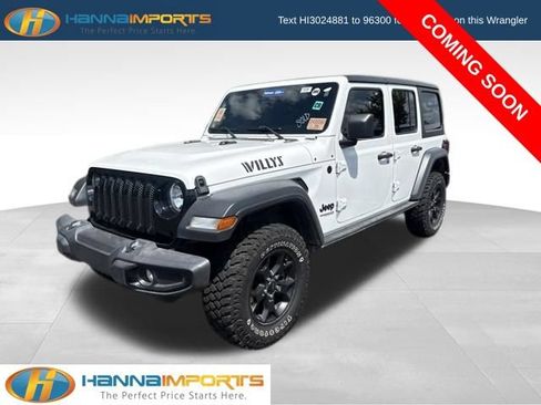 Used 2021 Jeep Wrangler Unlimited Sport AWD/4WD image 1