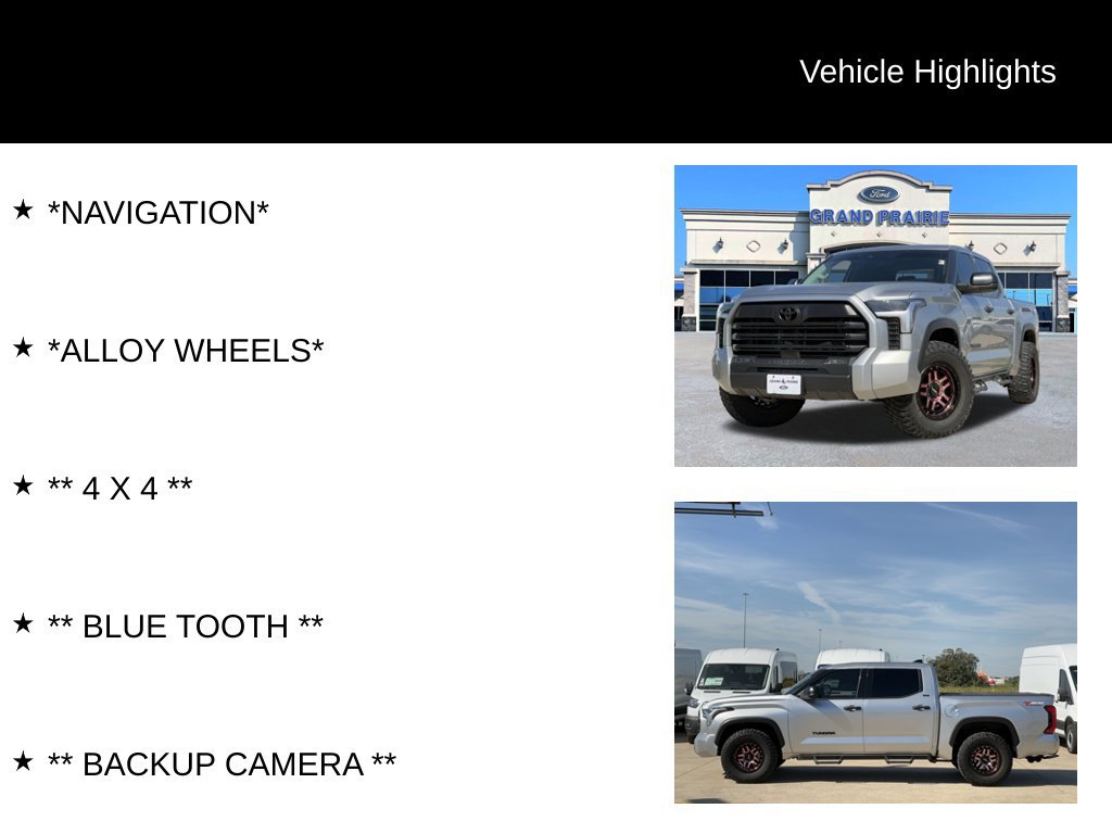 Used 2022 Toyota Tundra SR5 AWD/4WD image 4