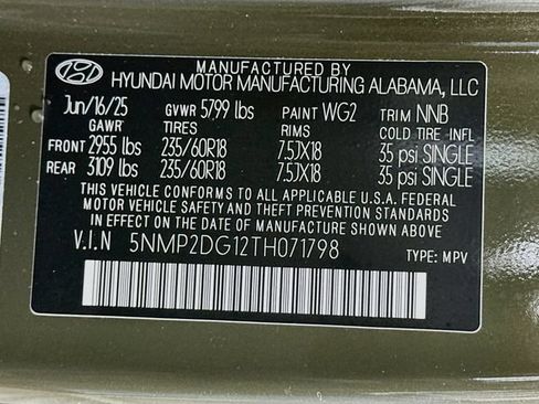 Certified 2026 Hyundai Santa Fe SEL AWD/4WD image 36