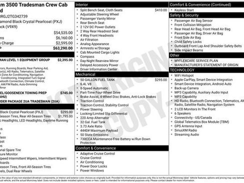 New 2026 RAM 3500 Tradesman AWD/4WD image 3