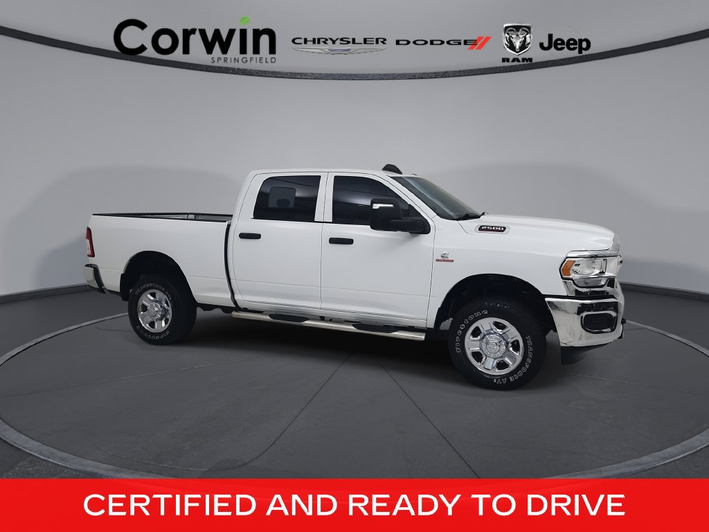 Certified 2024 RAM 2500 Tradesman w/ Chrome Appearance Group AWD/4WD 360° Tour