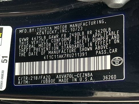 Used 2024 Toyota Camry LE FWD image 22