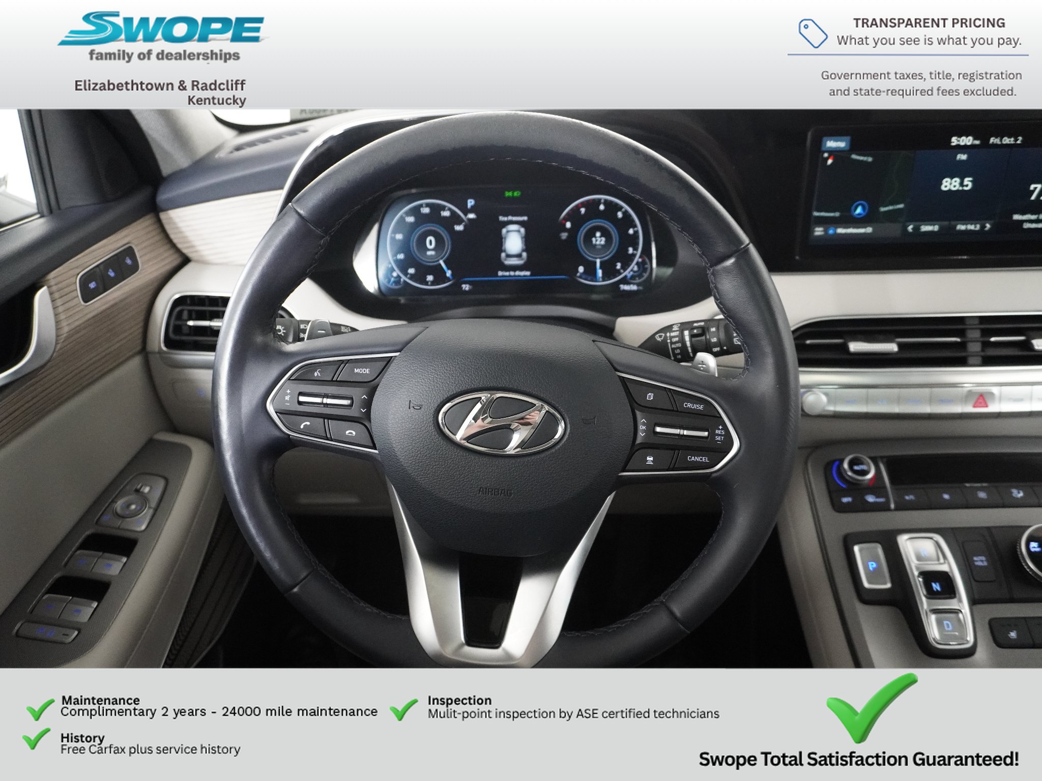 Used 2021 Hyundai Palisade Limited w/ Cargo Package AWD/4WD image 18