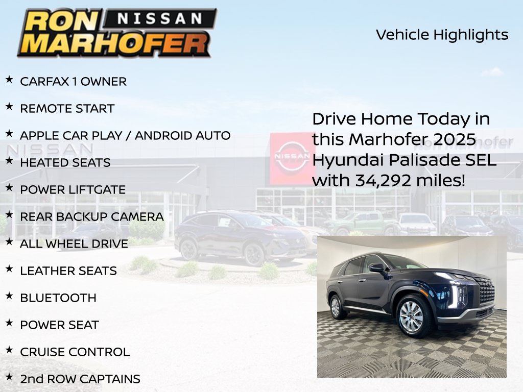 Used 2025 Hyundai Palisade SEL AWD/4WD image 14