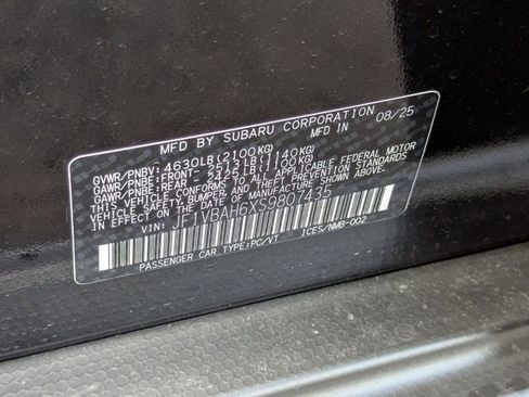 New 2025 Subaru WRX Premium image 39