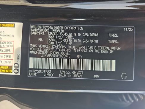 New 2026 Toyota 4Runner Trailhunter image 35