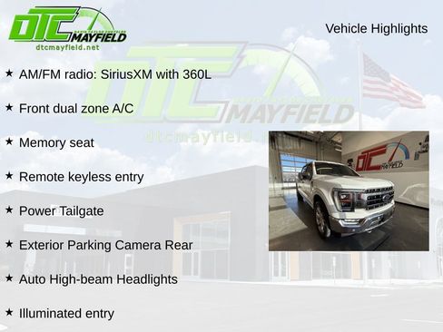 Used 2022 Ford F150 Lariat w/ Equipment Group 502A High image 6