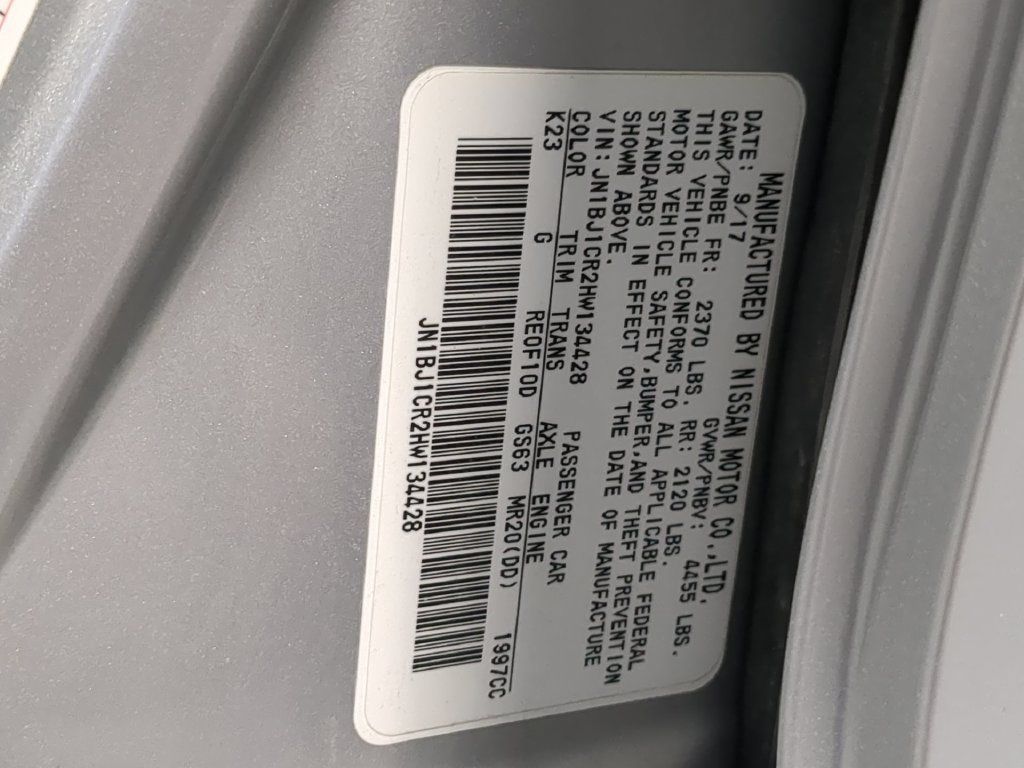 Used 2017 Nissan Rogue Sport SV w/ SV All-Weather Package AWD/4WD image 37