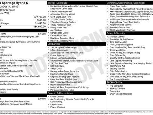 New 2026 Kia Sportage S AWD/4WD image 2