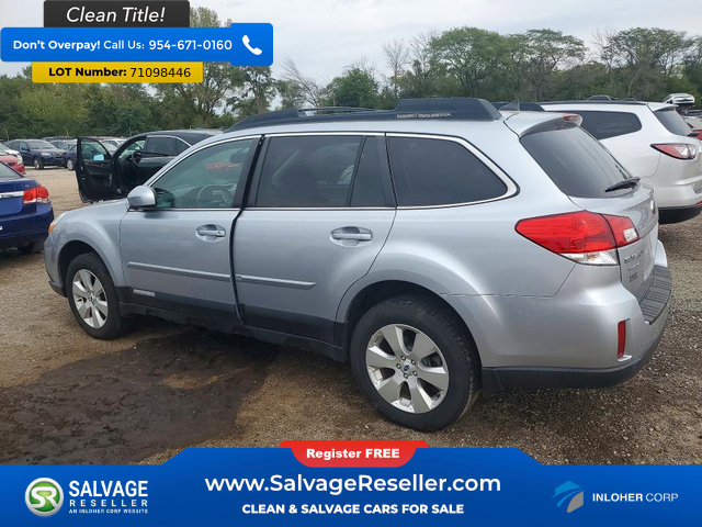 Used 2012 Subaru Outback 2.5i Limited w/ Popular Pkg 1B AWD/4WD image 3