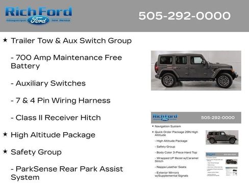 Used 2023 Jeep Wrangler Unlimited Sahara AWD/4WD image 72