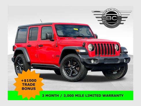 Used 2020 Jeep Wrangler Unlimited Sport AWD/4WD image 1
