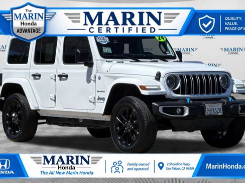 Used 2024 Jeep Wrangler Unlimited Sahara AWD/4WD image 1