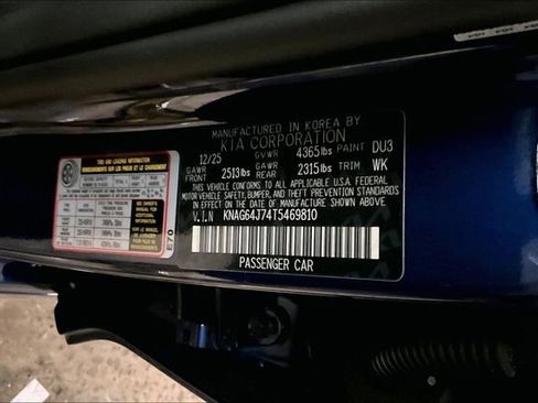 New 2026 Kia K5 GT-Line w/ GT-Line Premium Package image 14