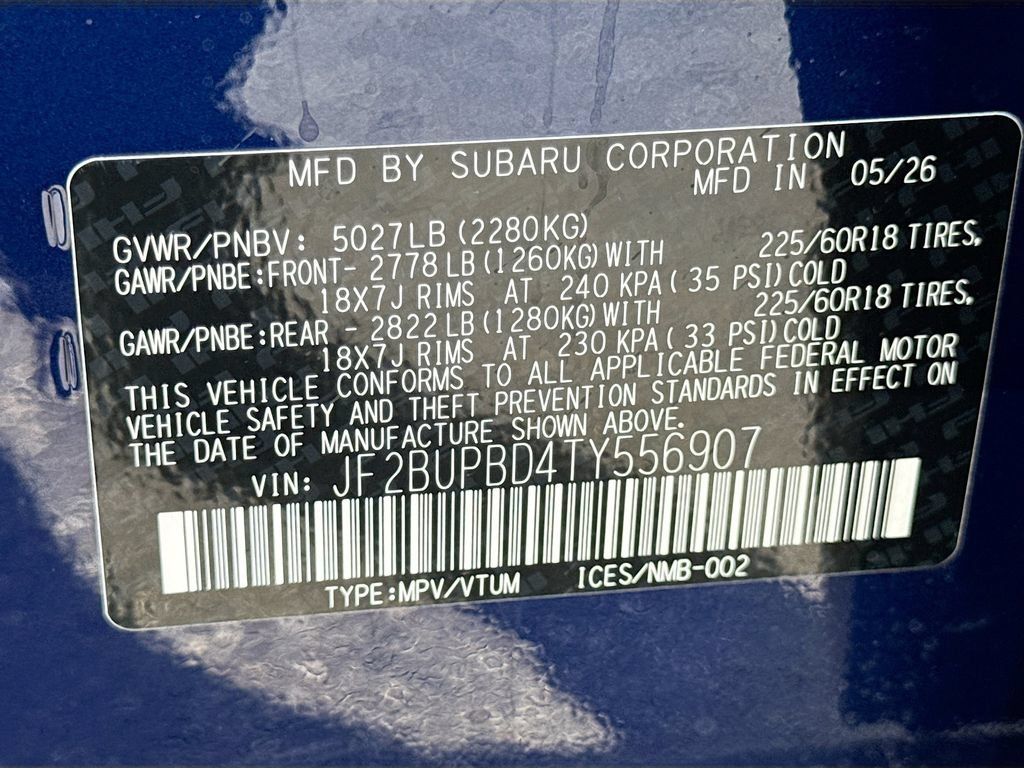 New 2026 Subaru Outback Premium AWD/4WD image 43