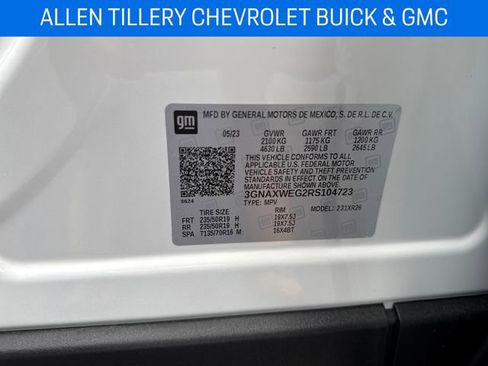 Certified 2024 Chevrolet Equinox RS w/ RS Leather Package image 41