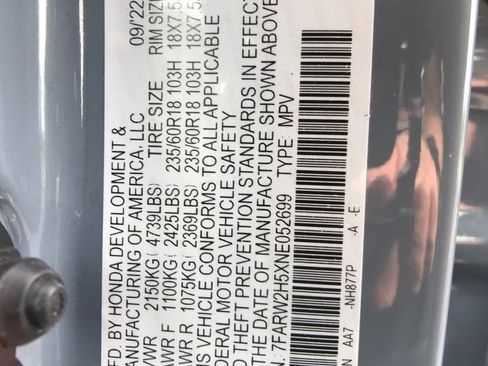 Certified 2022 Honda CR-V EX image 17