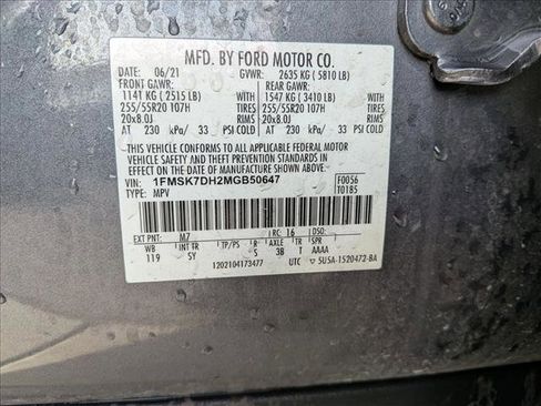 Used 2021 Ford Explorer XLT w/ Equipment Group 202A image 16